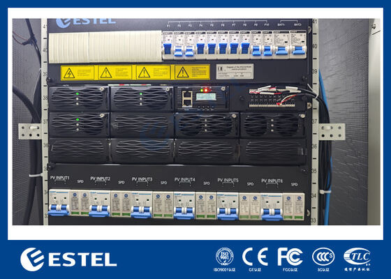 42U Telecom Power Solution con sistema di immagazzinamento di energia ibrida