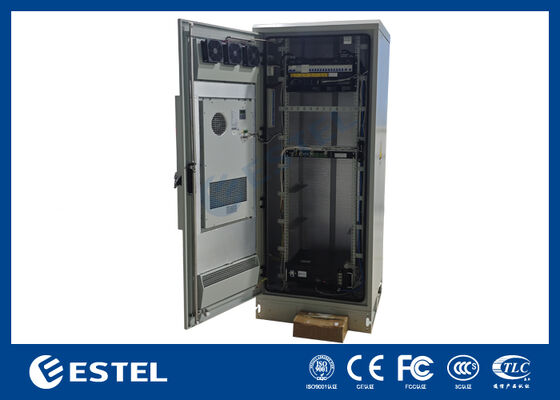 40U Outdoor Telecommunication Intelligent Power Cabinet con raffreddamento ad aria condizionata