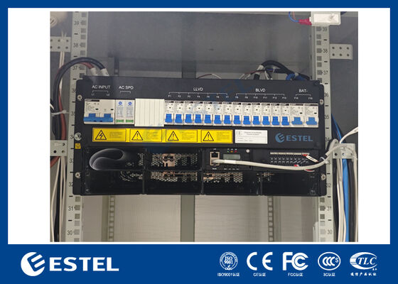 40U Outdoor Telecommunication Intelligent Power Cabinet con raffreddamento ad aria condizionata