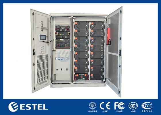 Sistema integrato di stoccaggio dell'energia all'aperto da 100 kW/215 kWh per reti elettriche principali Risparmio di energia elettrica e pannelli solari Energia fotovoltaica fotovoltaica