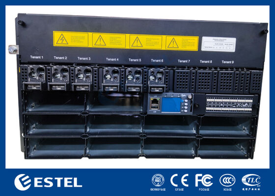 Sistema di alimentazione raddrizzatore DC48V per telecomunicazioni montabile su rack 6U con gestione remota